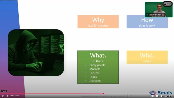 webinar dark web