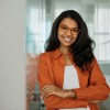 woman at work
